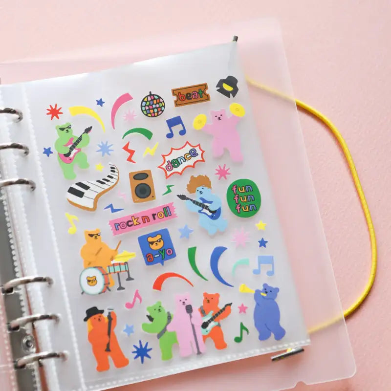 Dailylike x 10x10 - Sticker Album Set - Dailylike x 10x10 - Stationary - Harumio