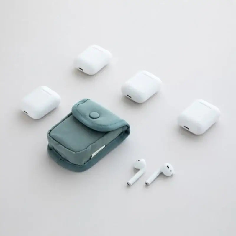 Livework - Button Earphone Pouch - Livework - Earphone Pouch - Harumio