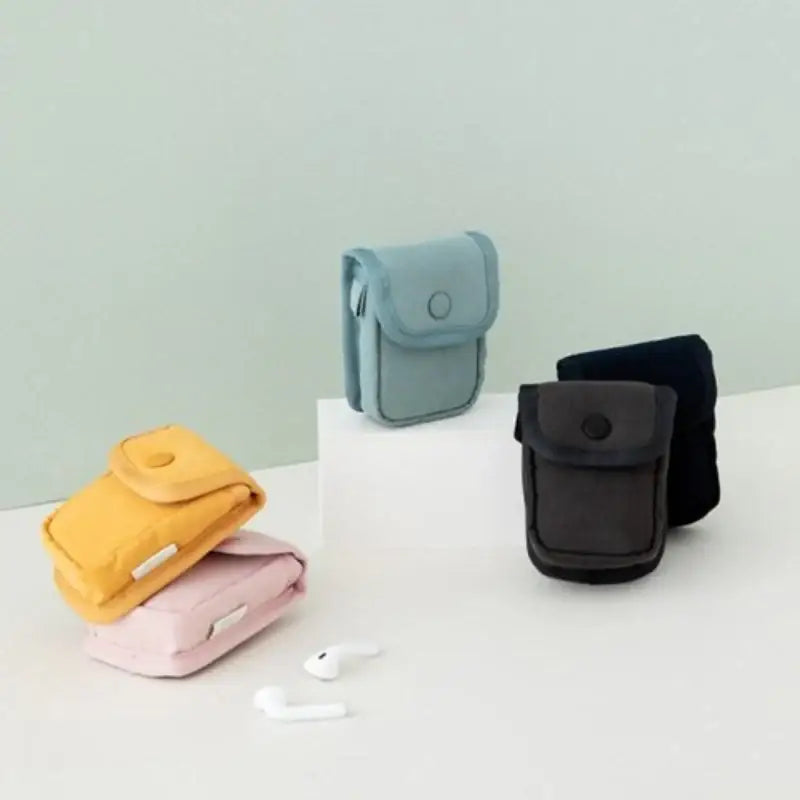 Livework - Button Earphone Pouch - Livework - Earphone Pouch - Harumio