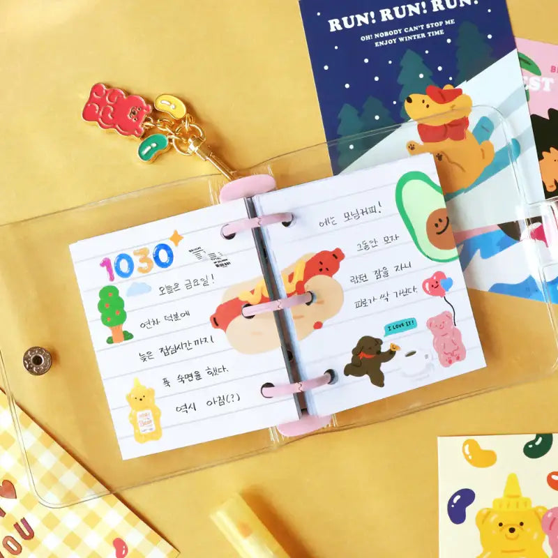 Iconic - Merry 3 Ring Binder Diary - Iconic - Stationary - Harumio