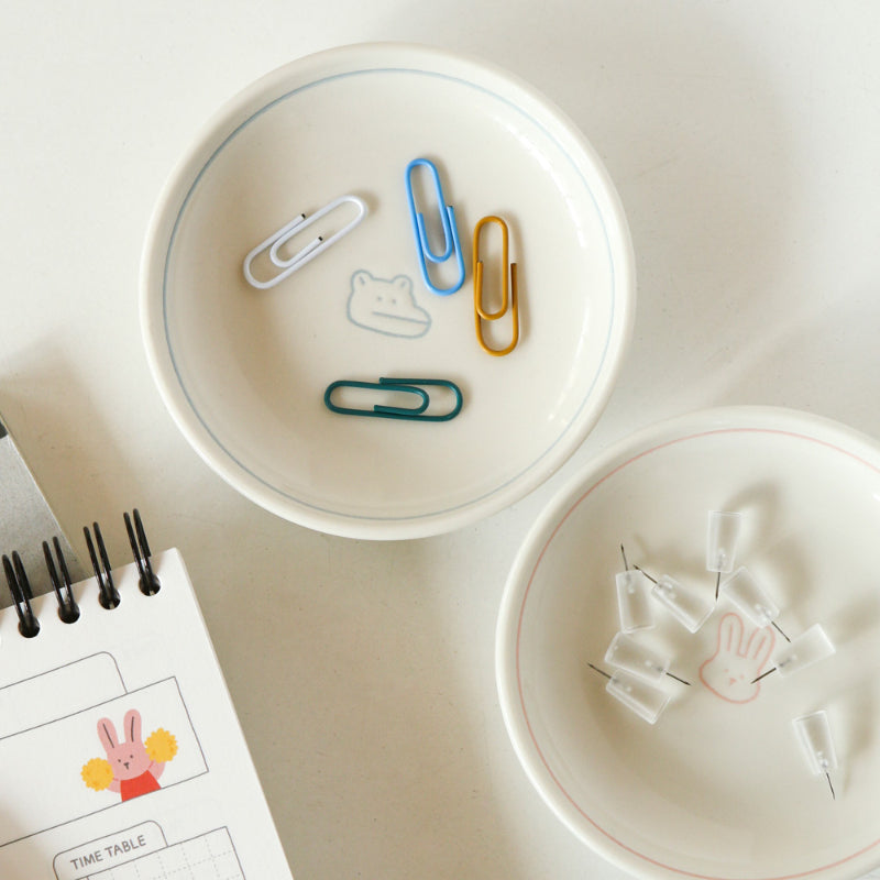 Dailylike x 10x10 - My Buddy Round Mini Plate Set