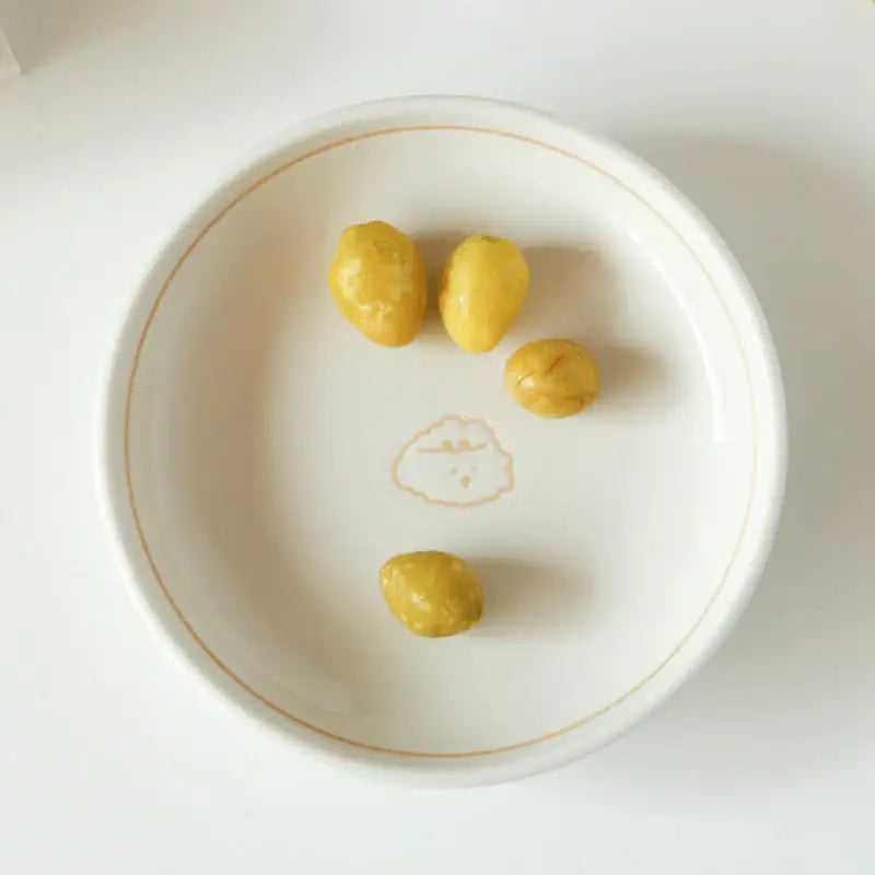 Dailylike x 10x10 - My Buddy Round Mini Plate Set - Dailylike x 10x10 - Kitchenware - Harumio