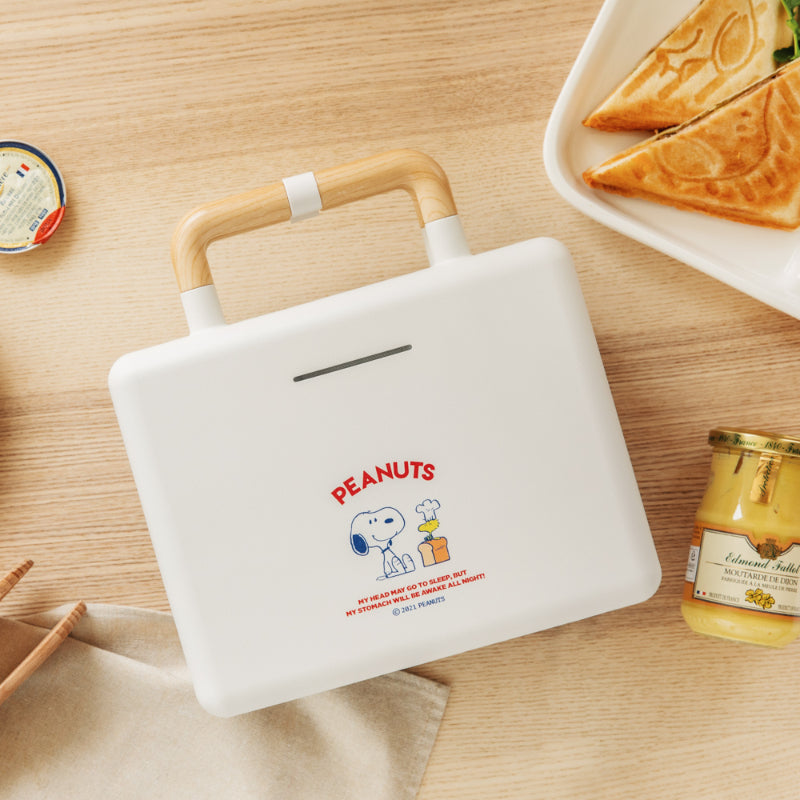 Peanuts x 10x10 - Snoopy Retro Double Waffle/Sandwich Maker