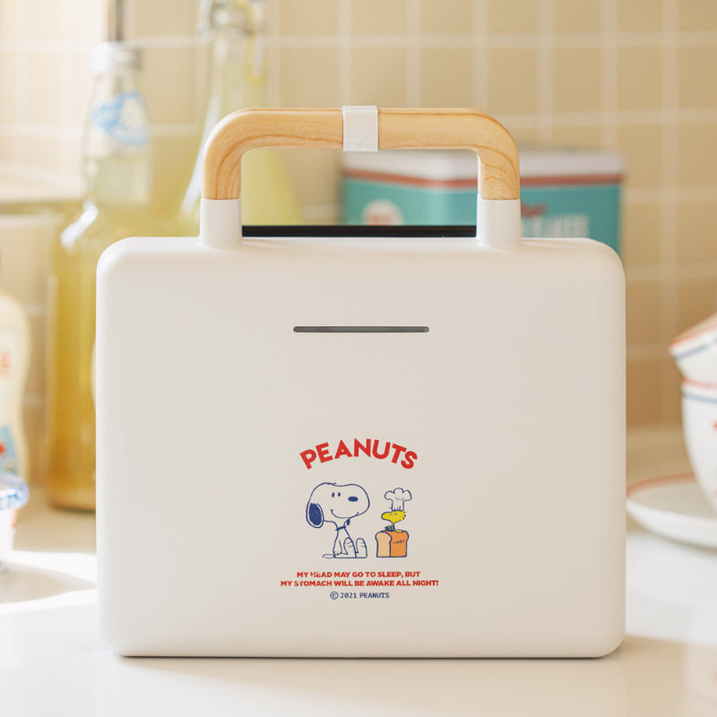 Peanuts x 10x10 - Snoopy Retro Double Waffle/Sandwich Maker