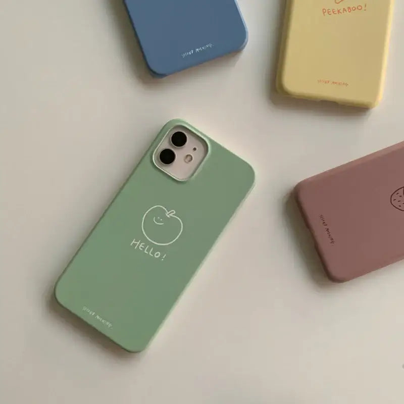 Second Morning - Semo Color Hard Phone Case - Second Morning - Phone Cases - Harumio