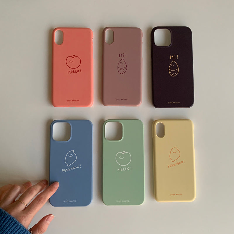 Second Morning - Semo Color Hard Phone Case