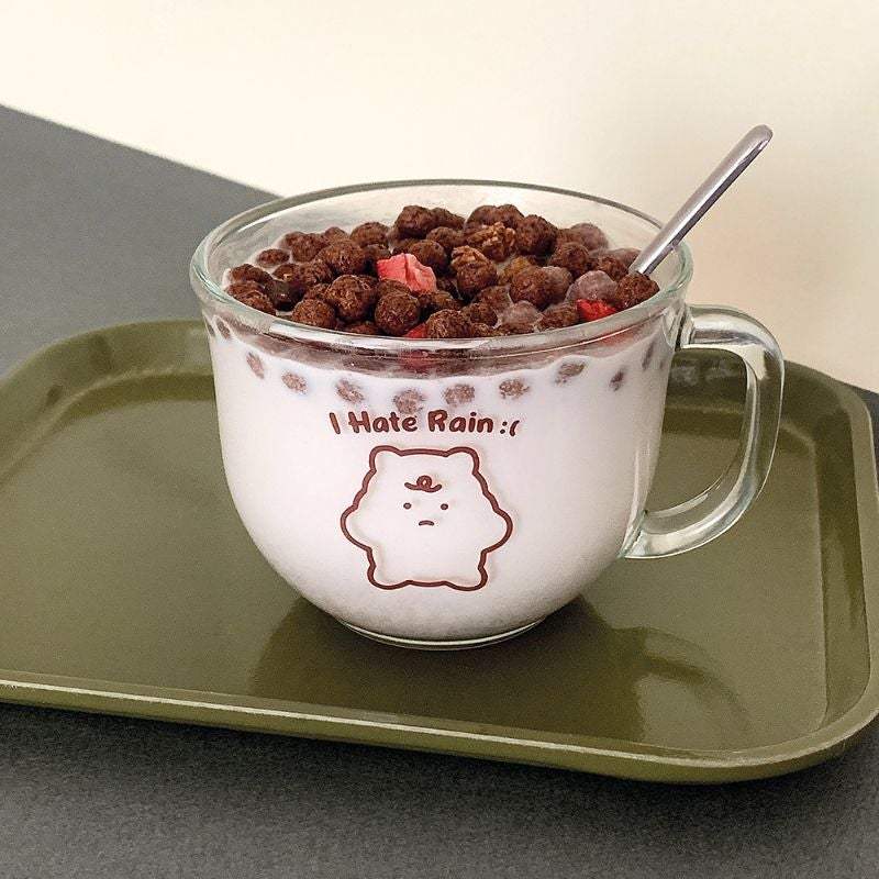 Stay With Us - I Hate The Rainy Season Cereal Cup - Stay With Us - Bowl - Harumio