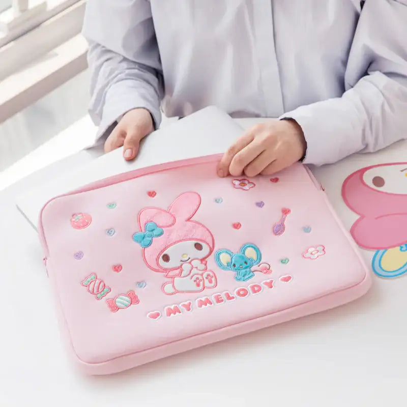 Sanrio x 10x10 - Laptop Pouch - Sanrio x 10x10 - Laptop Pouch - Harumio