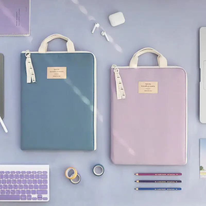 Iconic - Cottony 13" A4 Laptop Pouch - Iconic - Laptop Pouch - Harumio