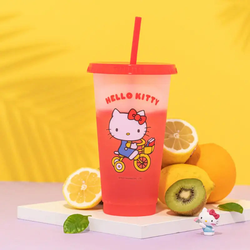 Sanrio x 10x10 - Hello Kitty Reusable Cold Cup Set - Sanrio x 10x10 - Tableware - Harumio