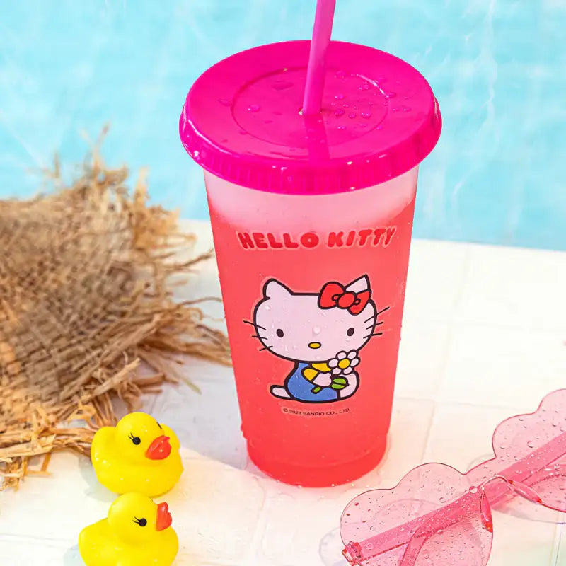 Sanrio x 10x10 - Hello Kitty Reusable Cold Cup Set - Sanrio x 10x10 - Tableware - Harumio