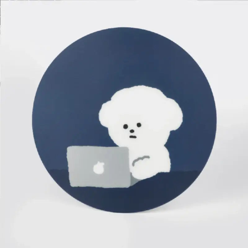 Teteum - Bong Bong Navy Mouse Pad - Teteum - Stationary - Harumio