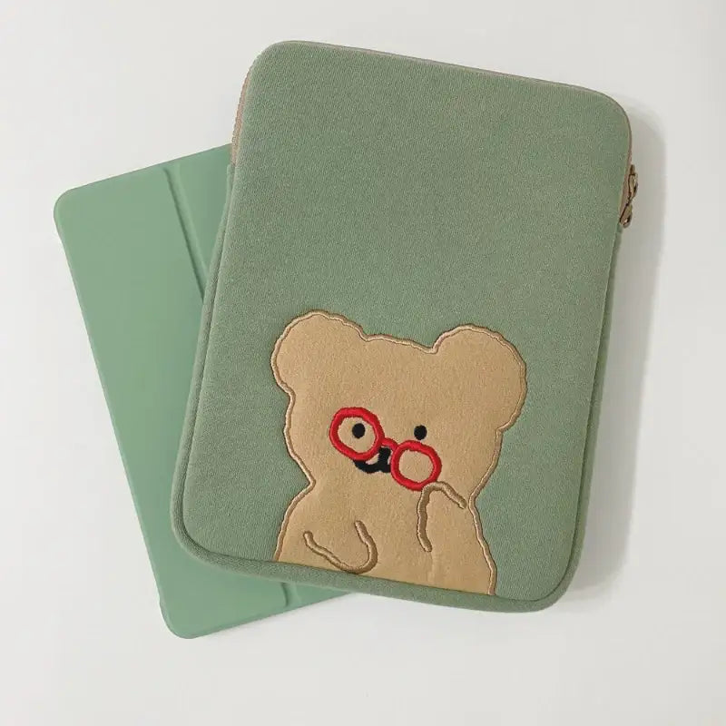 Teteum - Mint iPad Pouch - Teteum - iPad Pouch - Harumio