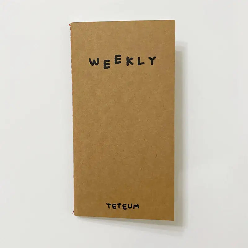 Teteum - Weekly Notebook - Teteum - Stationary - Harumio
