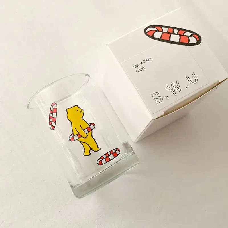 Stay With Us - Glass Cup - Stay With Us - Glass Cup - Harumio