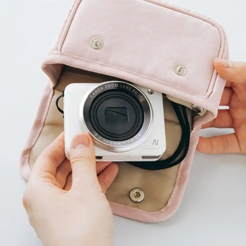 Livework - Button Camera Pouch - Livework - Camera Pouch - Harumio