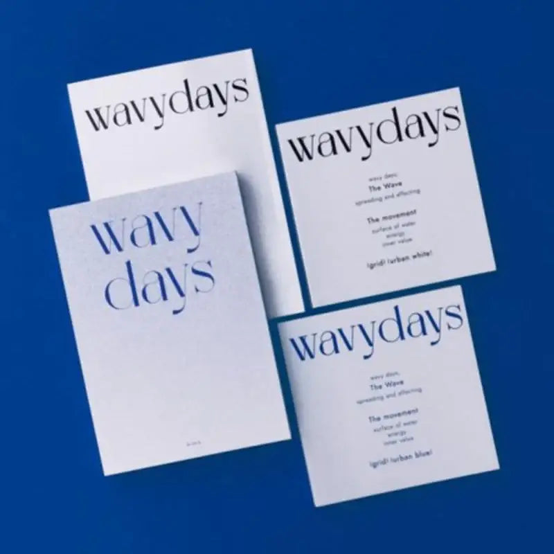 Be On D - Wavydays Notebook - Be On D - Notebooks & Notepads - Harumio