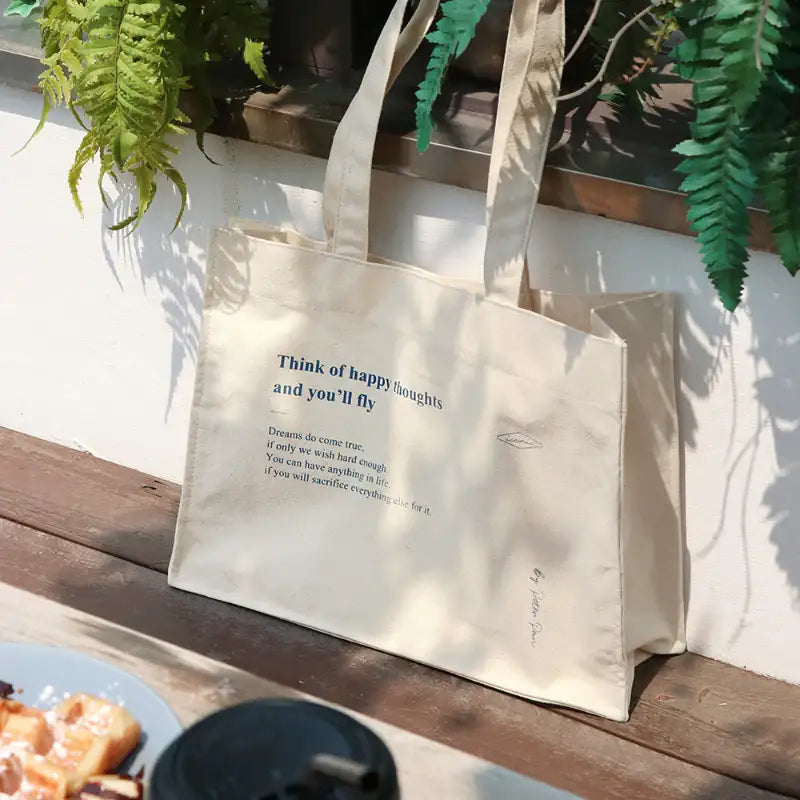 Iconic - Lettering Eco Bag - Iconic - Bags - Harumio