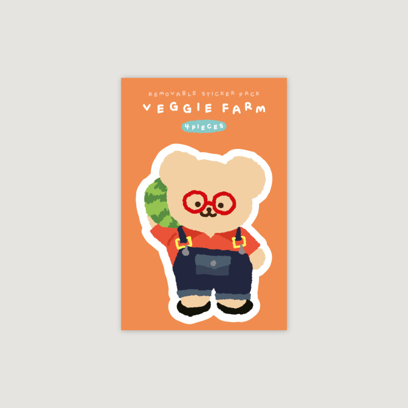 Teteum - Veggie Farm Sticker Pack