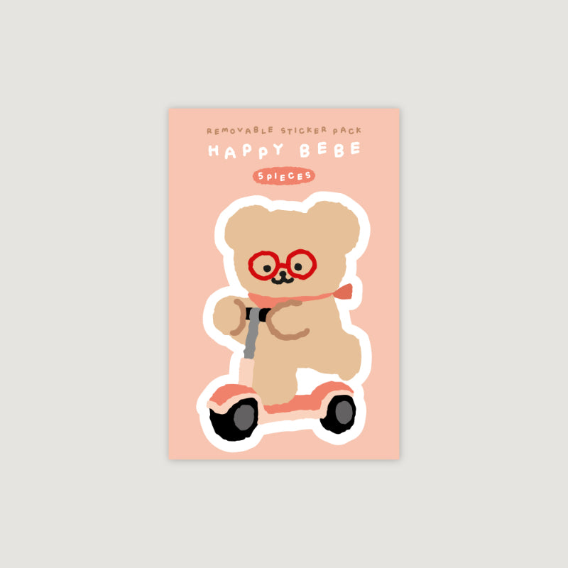 Teteum - Happy Bebe Sticker Pack