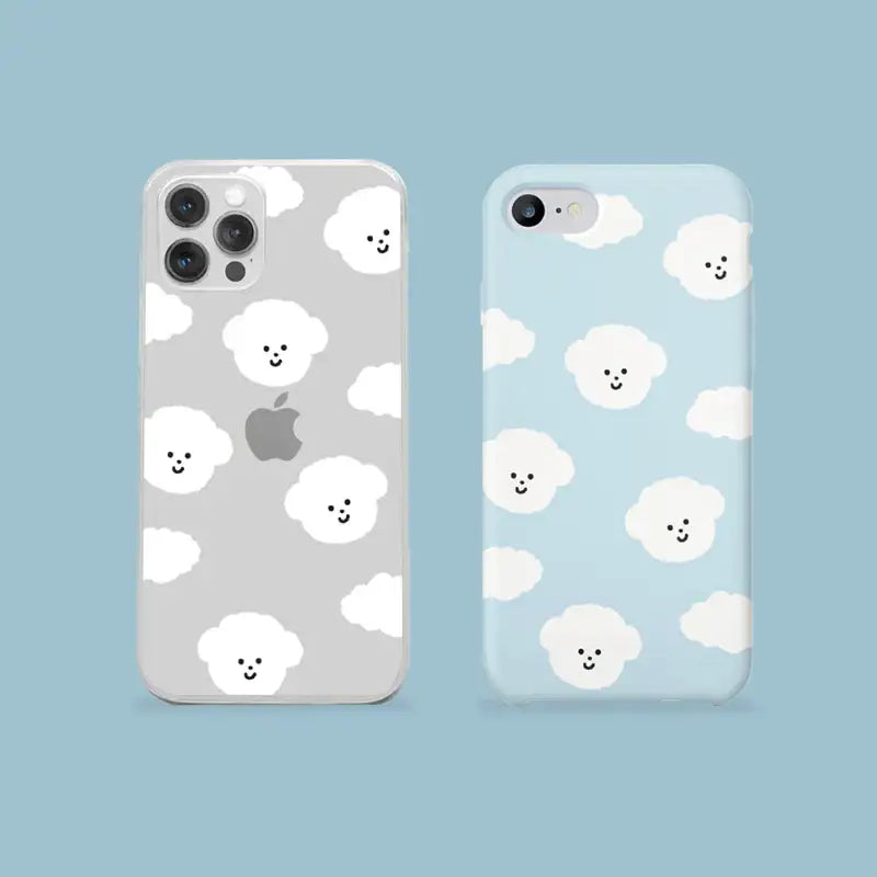 Teteum - Bong Bong Cloud Jelly Hard Phone Case - Teteum - Phone Cases - Harumio