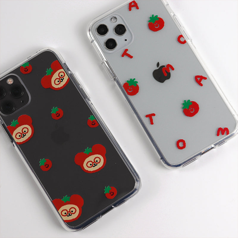Teteum - Tomato Jelly Hard Phone Case