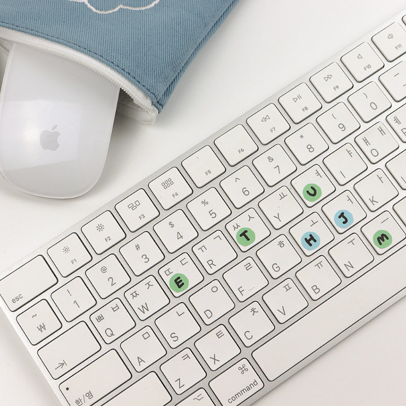Teteum - Dongle Alphabet & Number Stickers