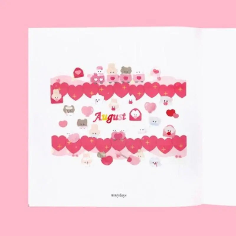 Be On D - Die-Cut Wave Line Masking Tape - Be On D - sticker - Harumio