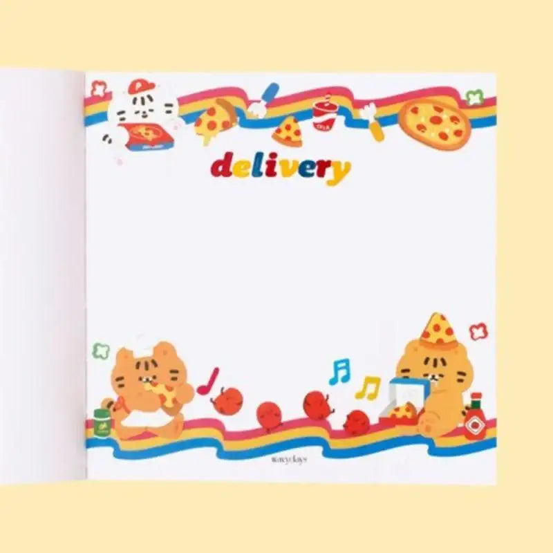 Be On D - Die-Cut Wave Line Masking Tape - Be On D - sticker - Harumio