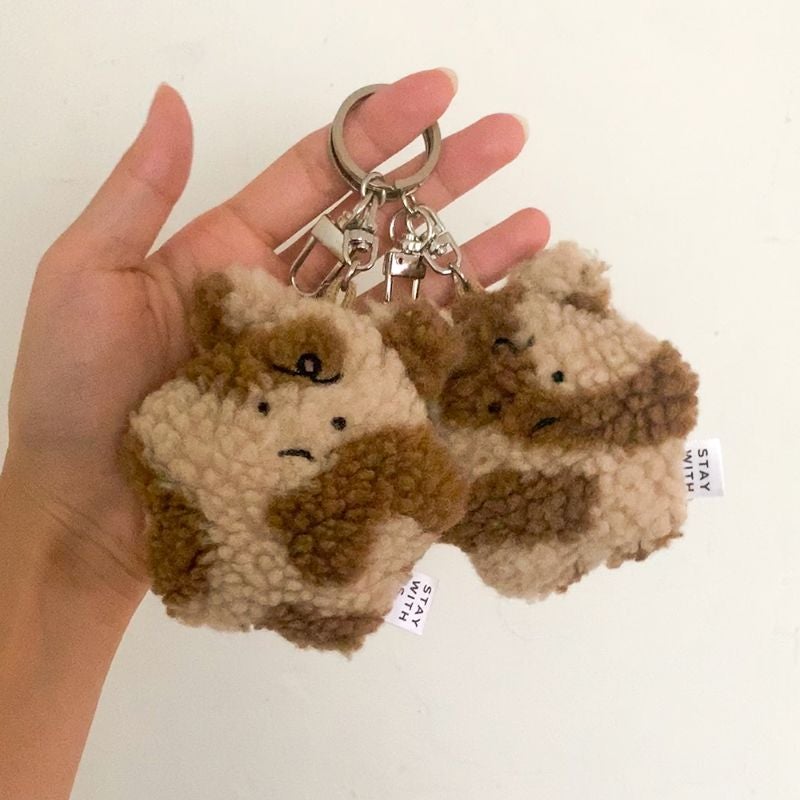 Stay With Us - I Hate The Rainy Season Doll Keyring - Leopard Edition