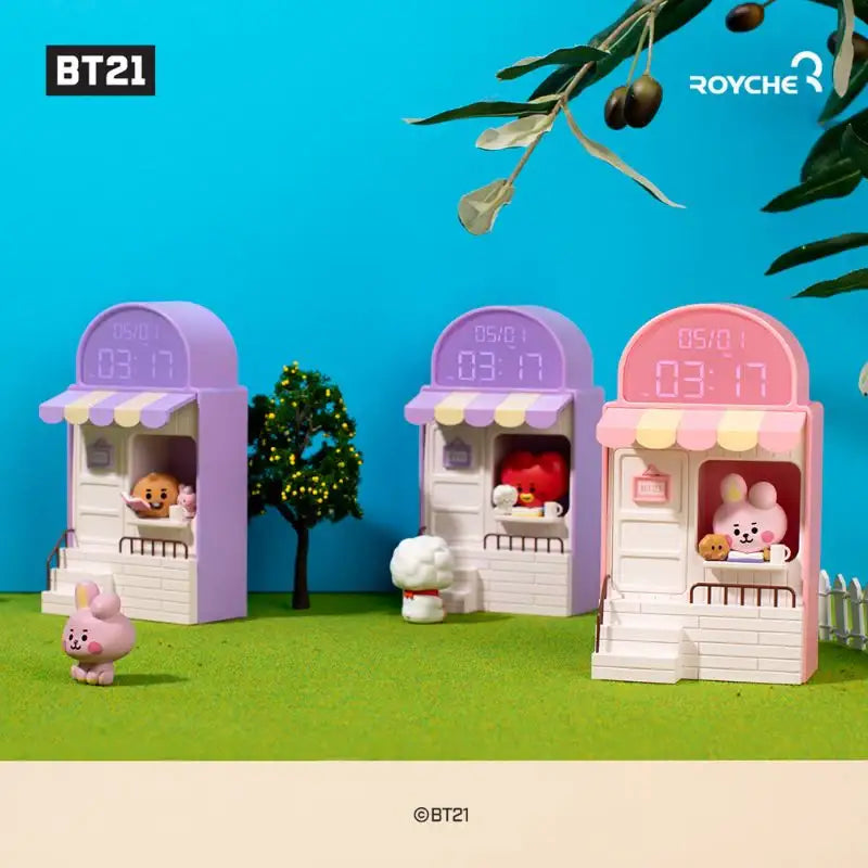Royche x BT21 - 2022 Little Buddy Cafe Clock - Royche - Electronics - Harumio