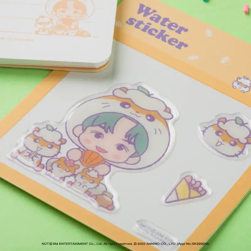NCT x Sanrio - Water Sticker - Sanrio - Water Stickers - Harumio