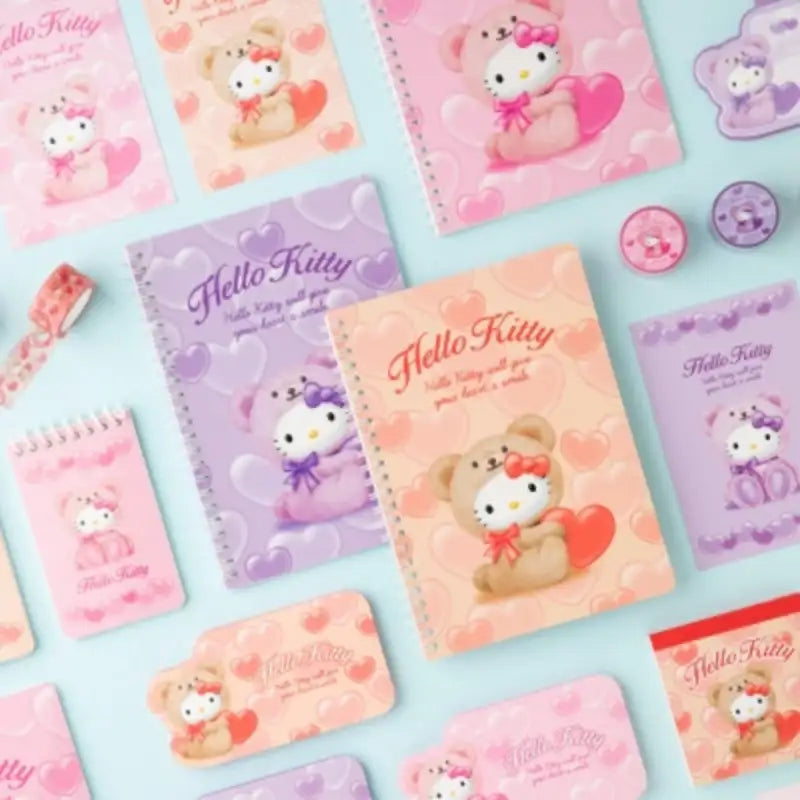 Sanrio x 10x10 - Twin Ring Notebook - Sanrio - Notebook - Harumio