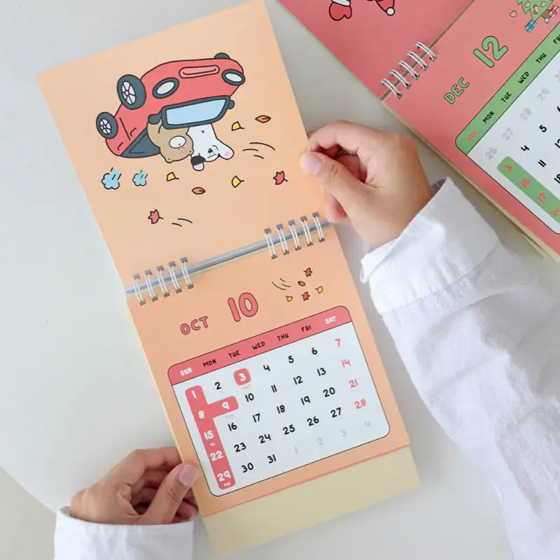 Momopop - 2023 Lovely Bear Desk Calendar - Momopop - Calendar - Harumio