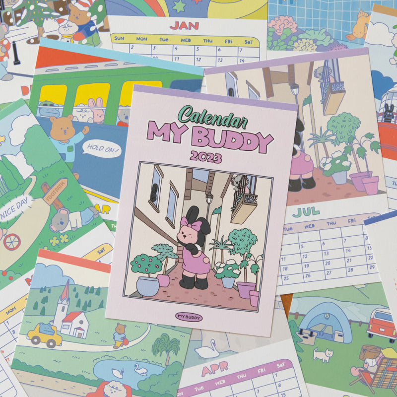 Dailylike - 2023 My Buddy Mini Desk Calendar