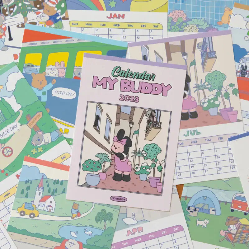 Dailylike - 2023 My Buddy Mini Desk Calendar - Dailylike - Calendar - Harumio