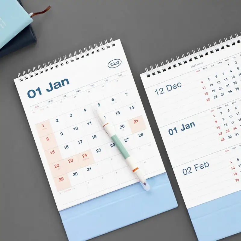 ICONIC - 2023 Flow Desk Calendar - ICONIC - Calendar - Harumio