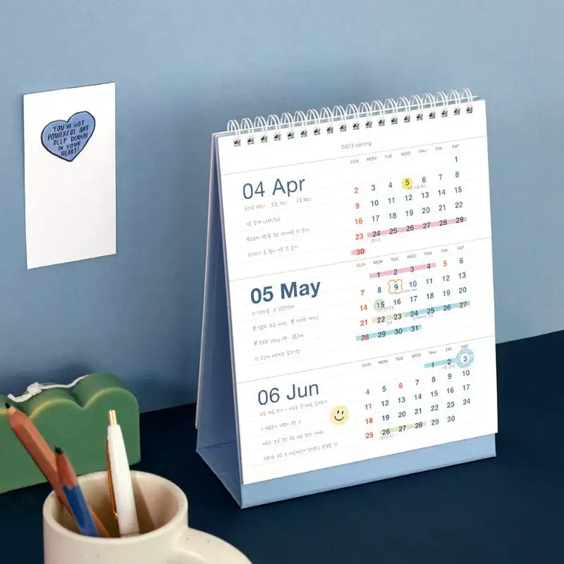 ICONIC - 2023 Flow Desk Calendar - ICONIC - Calendar - Harumio