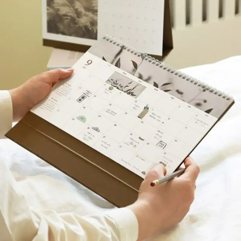 INDIGO - 2023 Mind Snap Desk Calendar A4 - Indigo - Calendars - Harumio