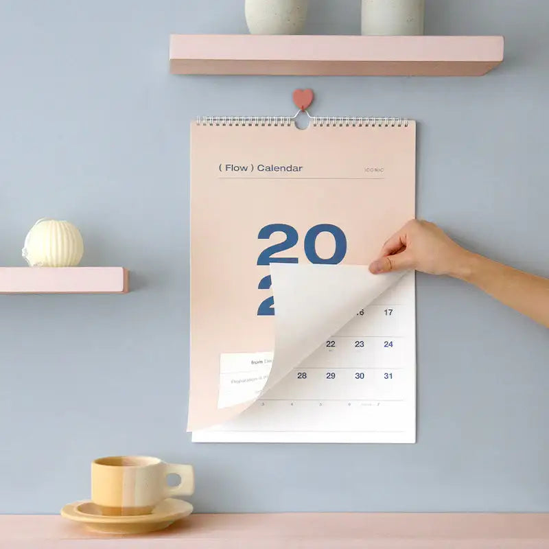 ICONIC - 2023 Flow Wall Calendar - ICONIC - Calendars - Harumio