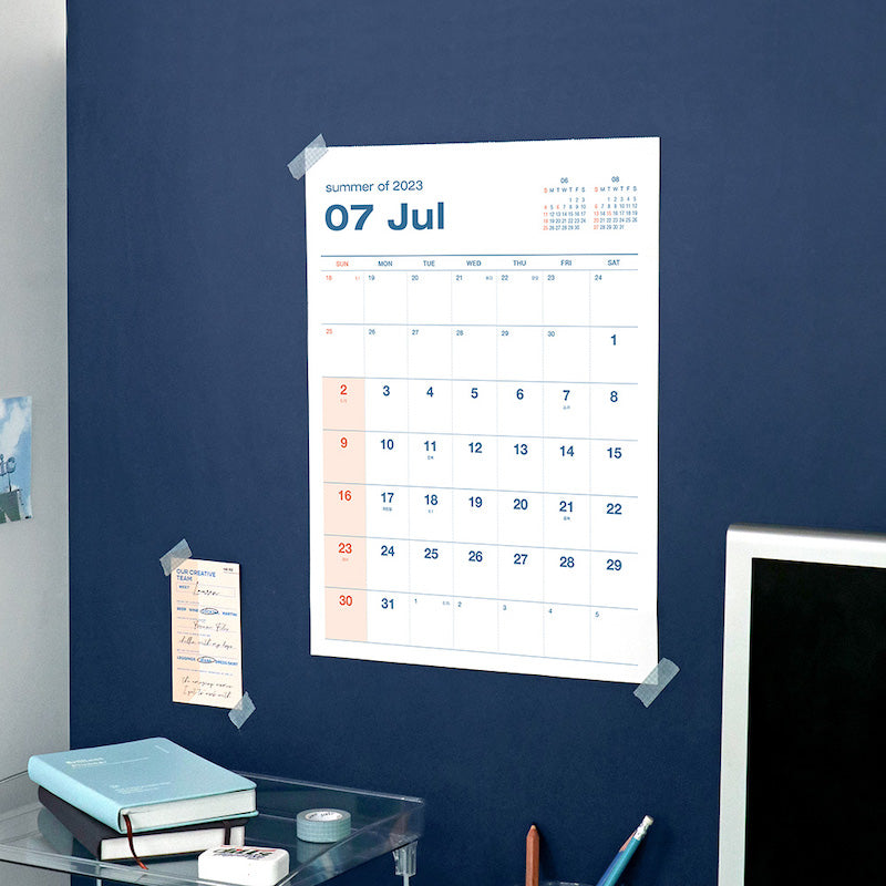 ICONIC - 2023 Flow Wall Calendar