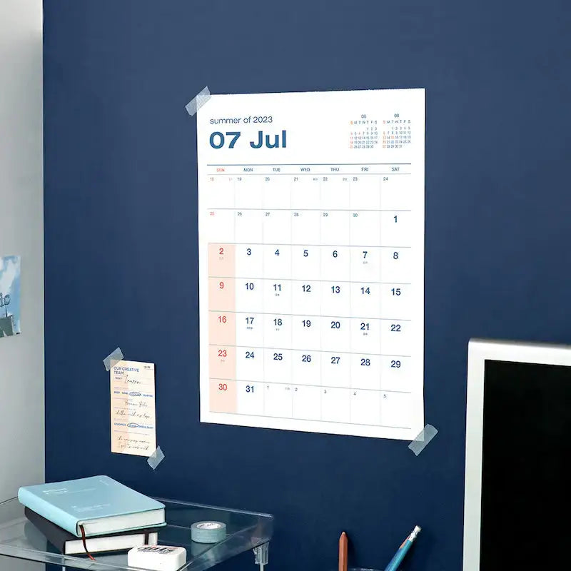 ICONIC - 2023 Flow Wall Calendar - ICONIC - Calendars - Harumio