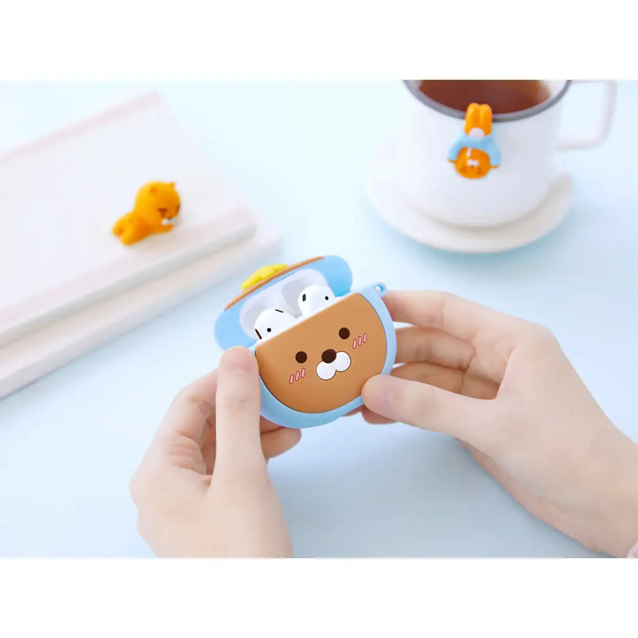 Kakao Friends - 3D Silicon Airpod Case - Kakao Friends - Accessories - Harumio
