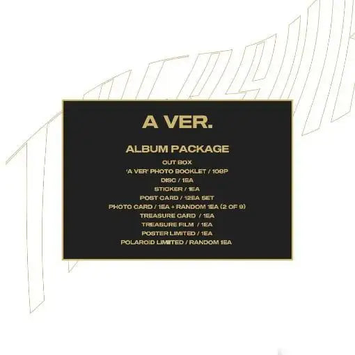 ATEEZ - TREASURE EP.FIN - All To Action Album - A version - KQ Entertainment - Album - Harumio