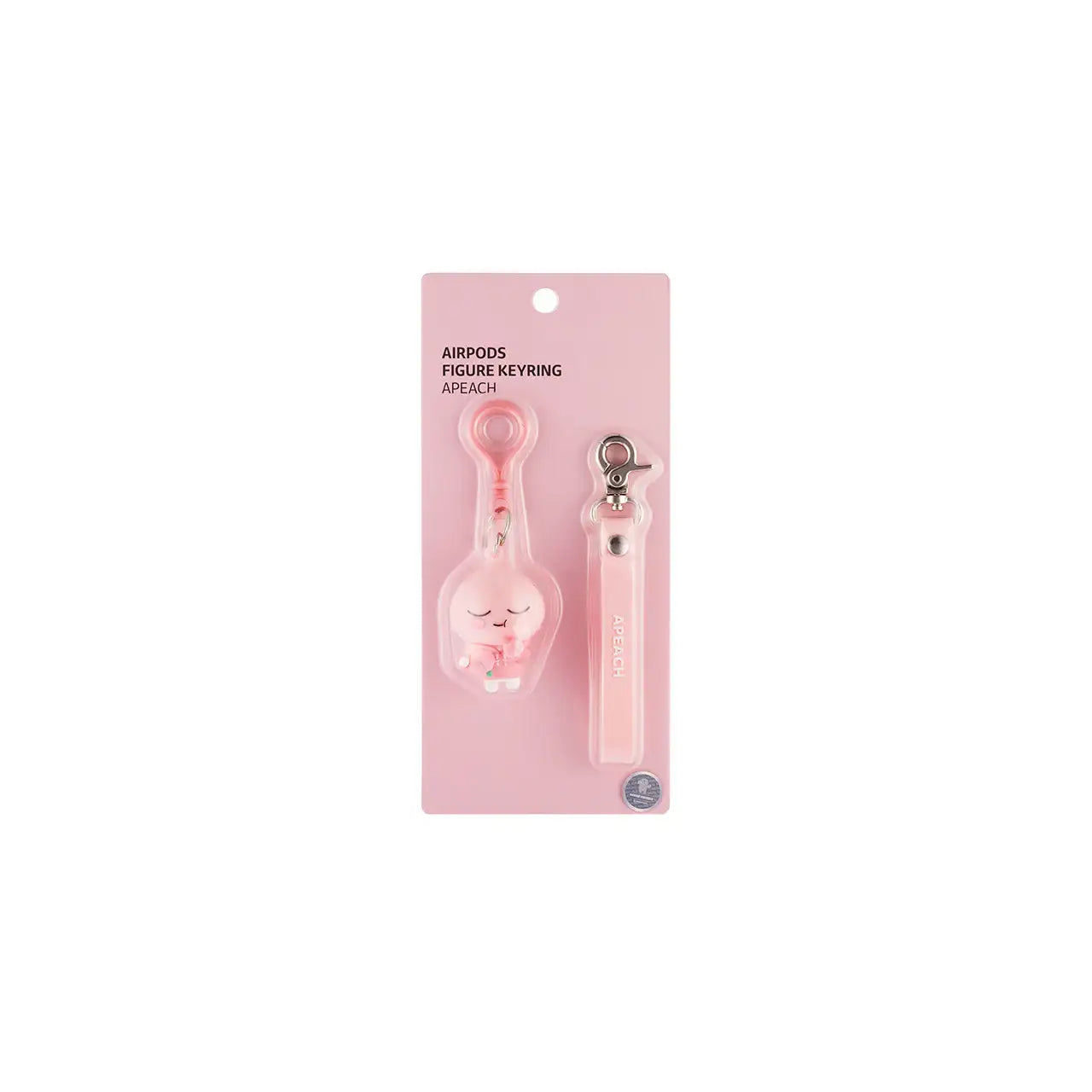 Kakao Friends - Apeach AirPod Figure Keyring - Kakao Friends - Accessories - Harumio
