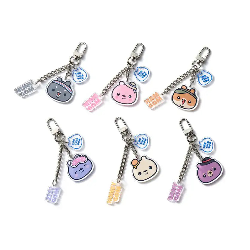 TWOTUCKGOM - Acrylic Keyring - TWOTUCKGOM - Accessories - Harumio