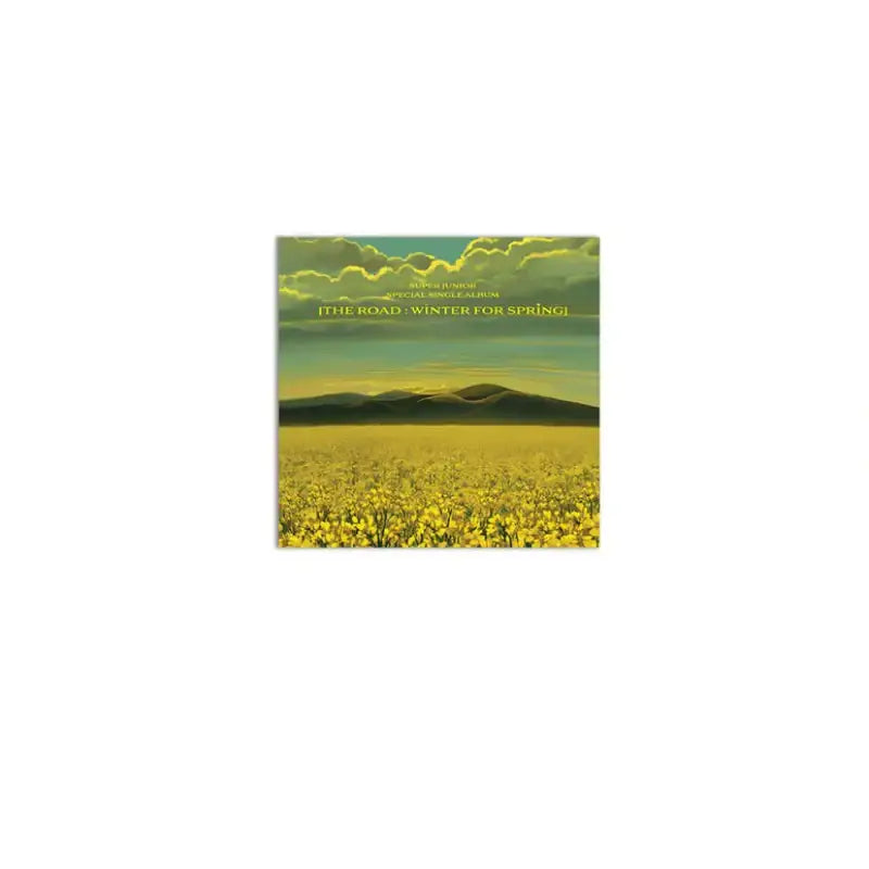 Super Junior - Special Single Album: The Road: Winter for Spring - SM Entertainment - Album - Harumio