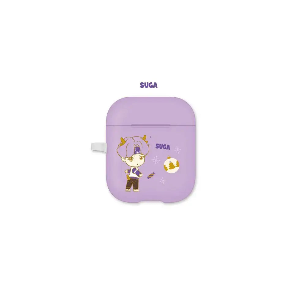 BTS - TinyTAN Purple Holidays AirPods Case - BTS - Accessories - Harumio