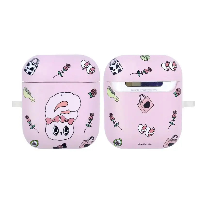 Esther Bunny - AirPod Case with Key Ring Holder - Esther Bunny - Accessories - Harumio