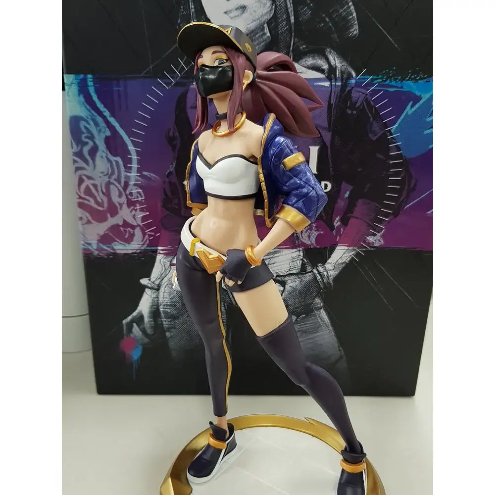 League of Legends - KDA Akali Statue Figure - League of Legends - Accessories - Harumio